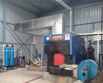 Briquette Fired Steam Boiler