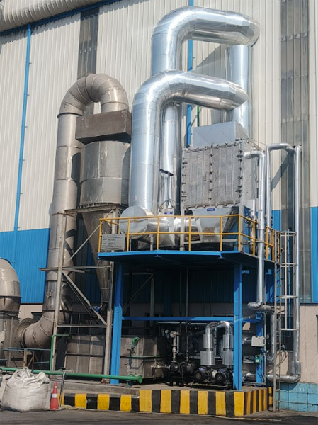 melting furnace exhaust heat recovery