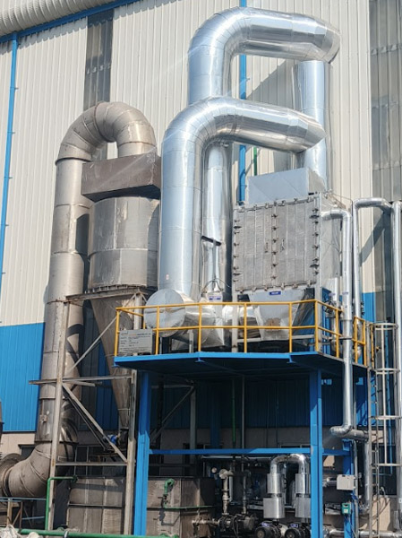 melting furnace exhaust heat recovery
