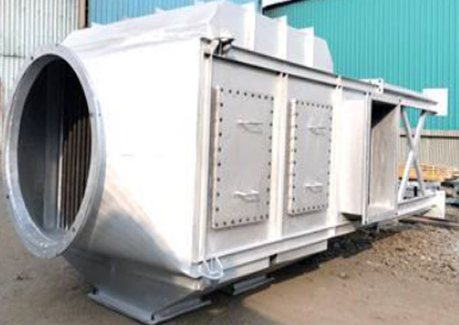 Air Preheater on HTM Heater exhaust